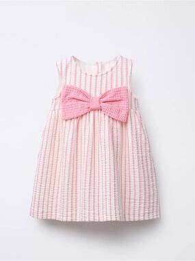 Zara Maxi Bow Print Dress